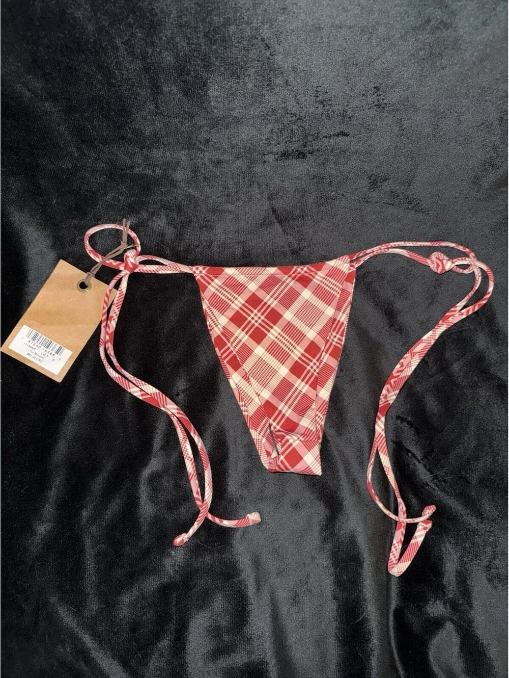NEW! Frankie's Bikinis x BELLA HADID Tia Skimpy Bikini Bottom SMALL NWT